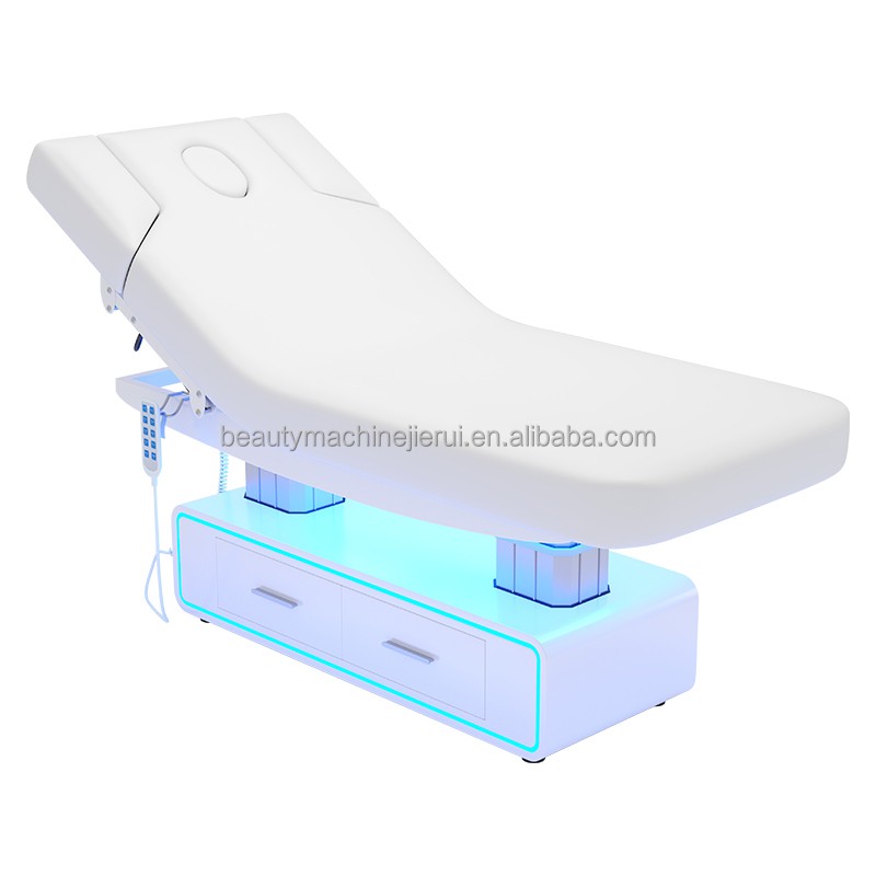 Electric Beauty Chairs Facial Salon Spa Massage Bed With Own Unique Design Drawers