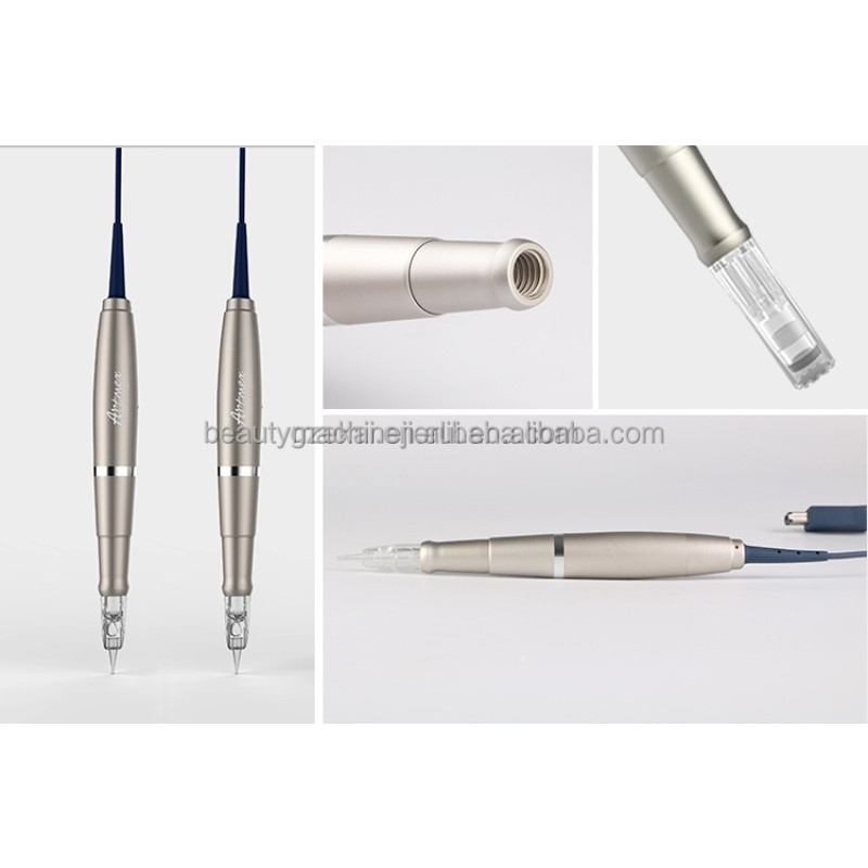 Manufacturer Portable Electric Stainless Steel Rotary Tattoo Machine Permanent Make-Up Cosmetic Meso machine