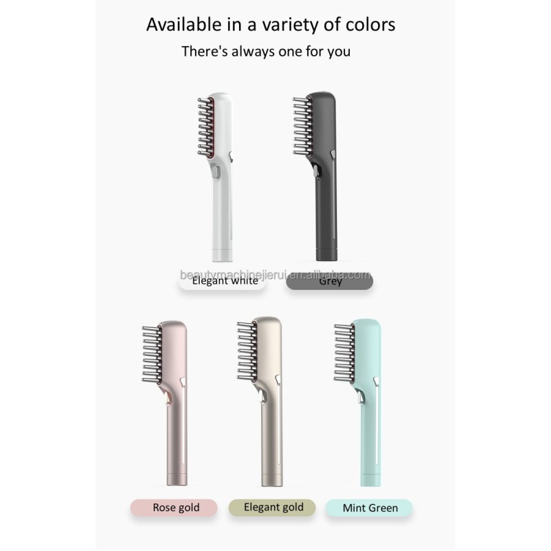 High-frequency Treatment Scalp Massage Brush Device Therapy Red Led Electric Infrared Hair Regrowth Comb