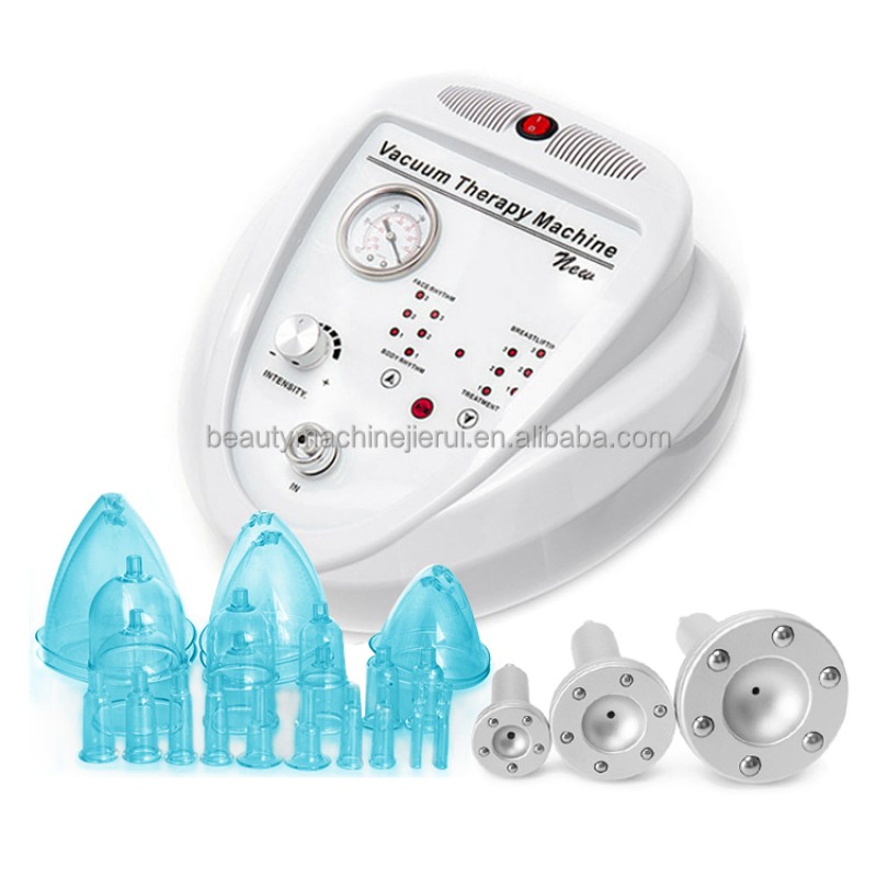Big Cup Blue Columbian Digital Body Celulite Booty Lift Cupping Butt Breast Enlargement Buttocks Lifting Vacuum Therapy Machine