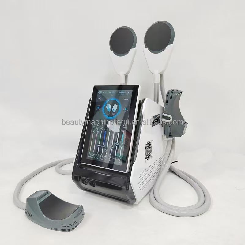2025 Renasculpt Ems 4 Handle 15 Tesla Body Sculpting Muscle Building Ems Machine Price