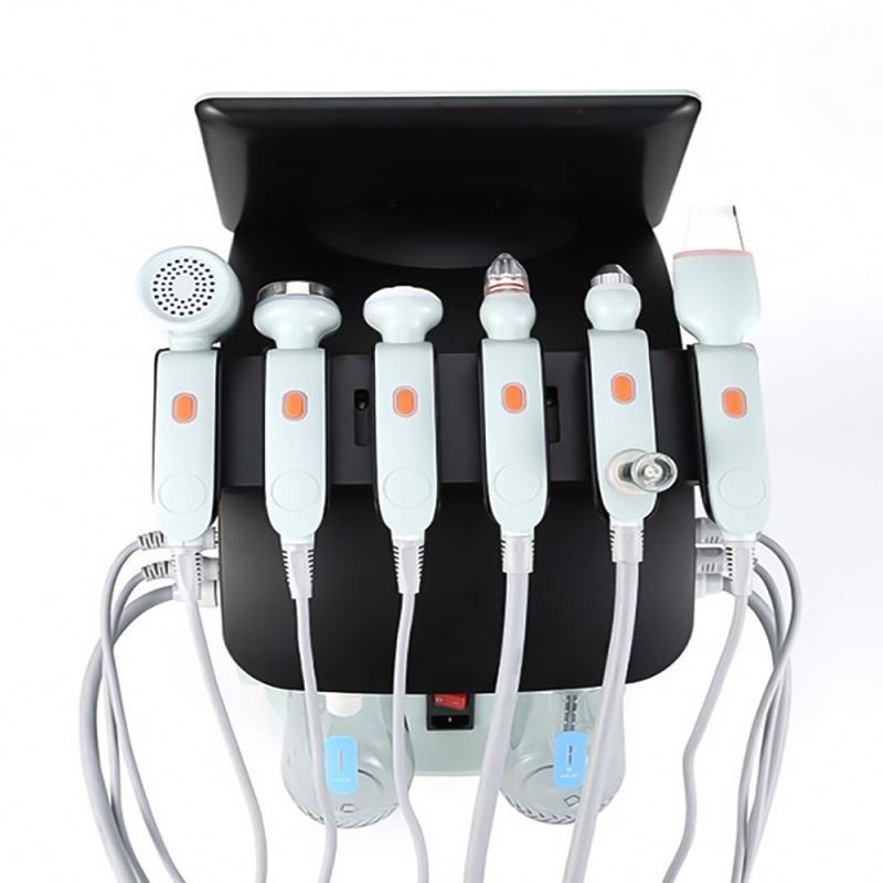 New 6-in-1 Visual Blackhead Removal Dermabrasion Facial Machine with Oxygen Cleansing