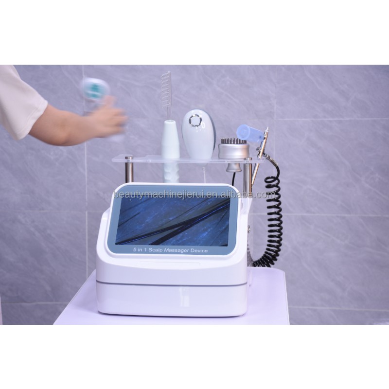 5 in 1 Hair Spa High Frequency Scalp Analyzer Hair Maintenance Massage Machine