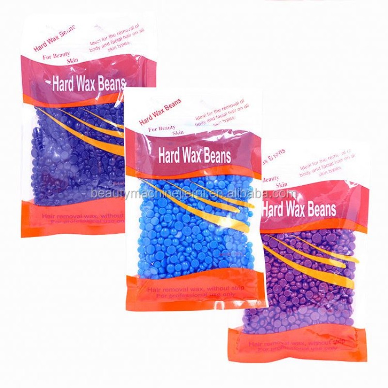 Wax Beads for Hair Removal Painless Salon Hard Wax Beans Eyebrow Facial at Home Wax Beans