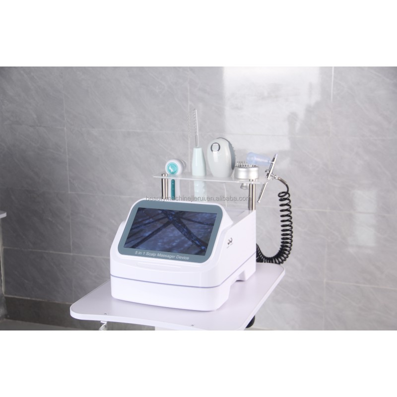 5 in 1 Hair Spa High Frequency Scalp Analyzer Hair Maintenance Massage Machine