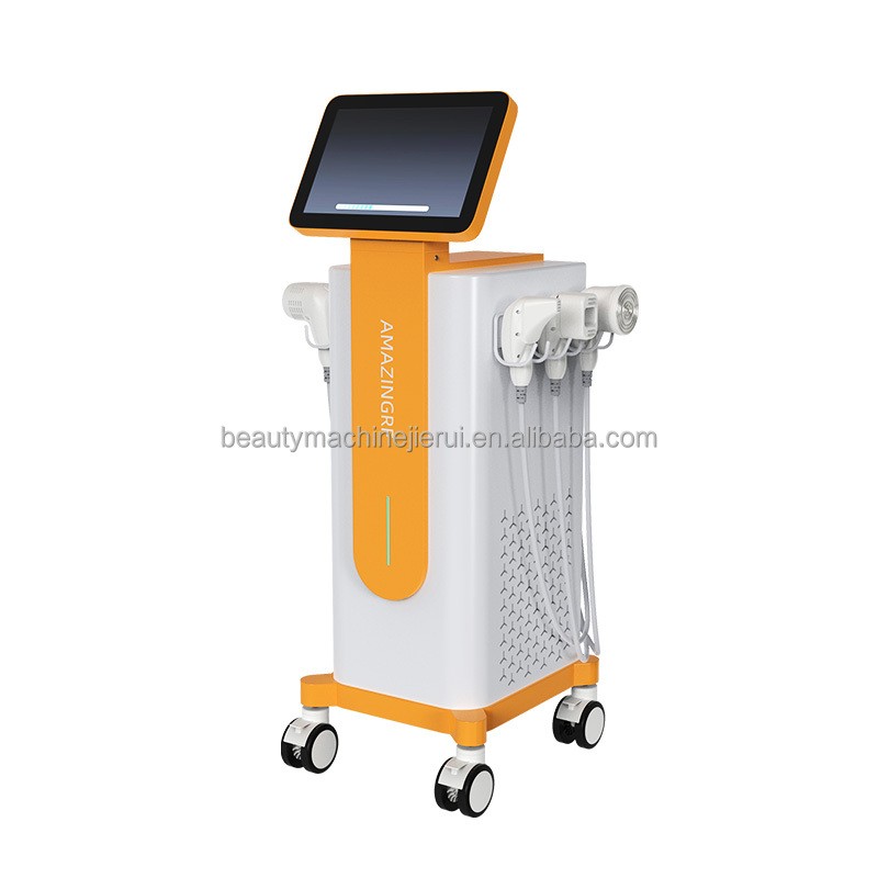 6 Handles Anti-aging Wrinkle Removal Rf Beauty Device Weight Loss Slimming Beauty Machine RF and EMS Skin Care Equipment