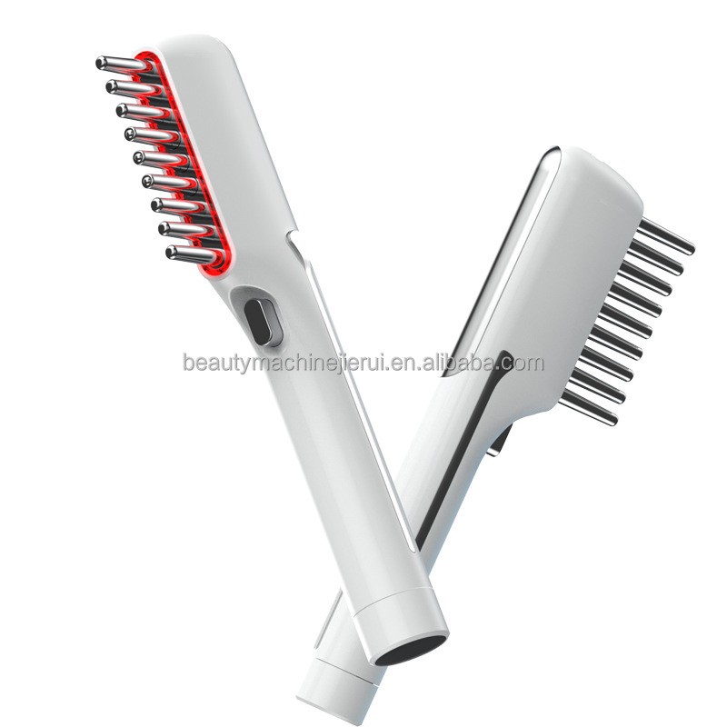 High-frequency Treatment Scalp Massage Brush Device Therapy Red Led Electric Infrared Hair Regrowth Comb