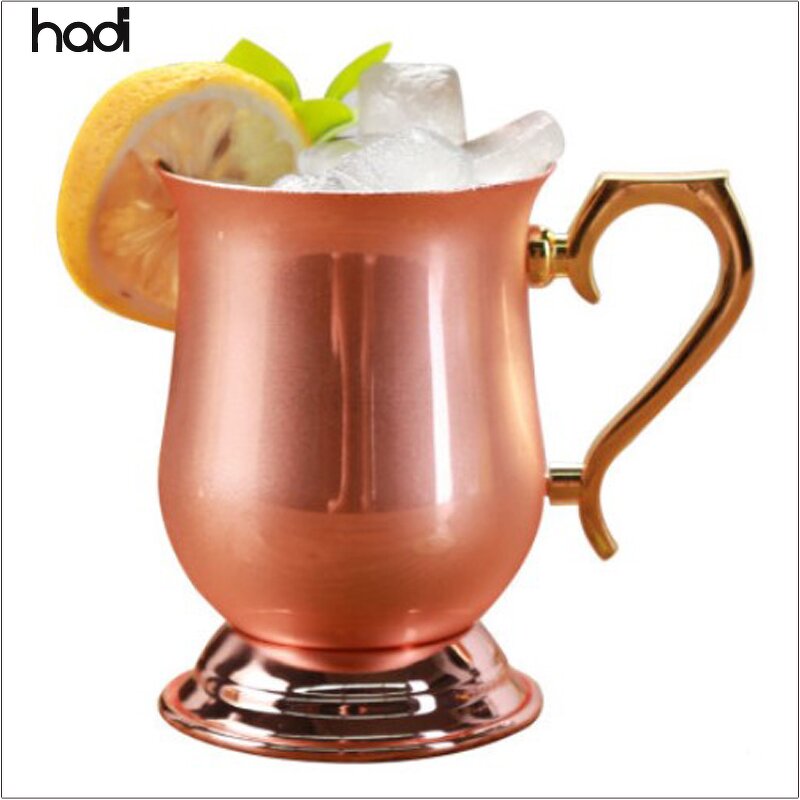 Cocktail Goblet Manufacturer - Elegant 160ML Gold Copper Plated Glass