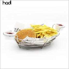 French Fries Basket Manufacturer - Wholesale Stainless Steel Storage Style