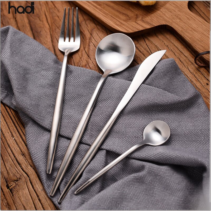 Dinnerware Set Manufacturer - Best Selling Silver Stainless Steel Set
