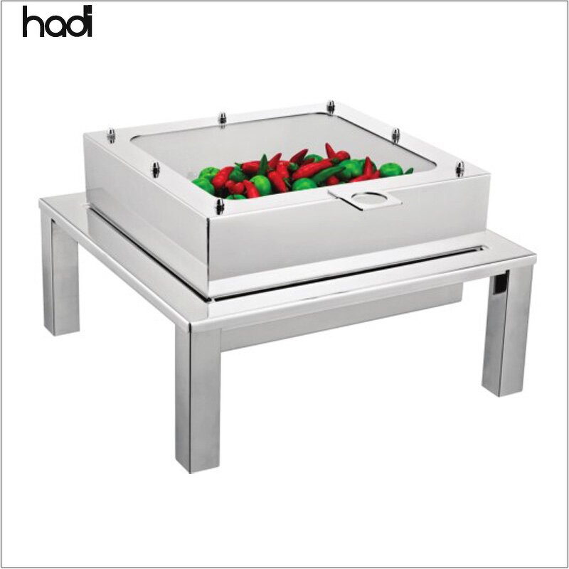 Chafing Dish Manufacturer - Catering Stainless Steel Square Arabic Warmer