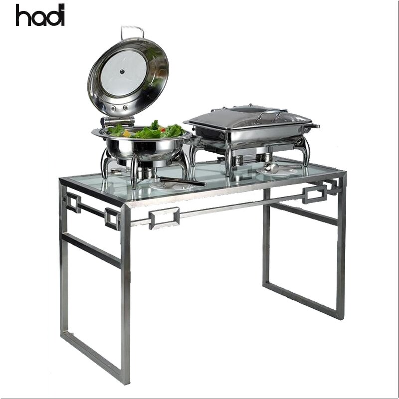 Buffet Table Manufacturer - Guangzhou Rectangle Stainless Steel Table