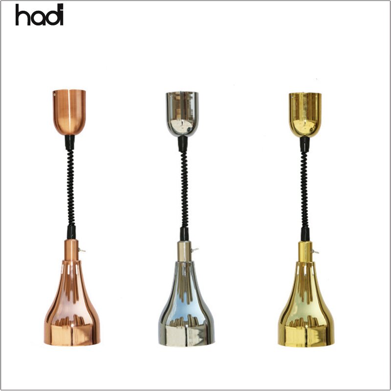 Food Warmer Lamp Manufacturer - Modern Stainless Steel Heated Buffet Lamp