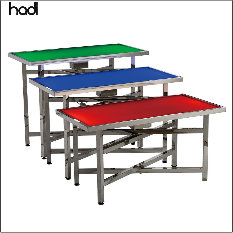 Buffet Counter Table Manufacturer - HADI Customised Acrylic Modern Design