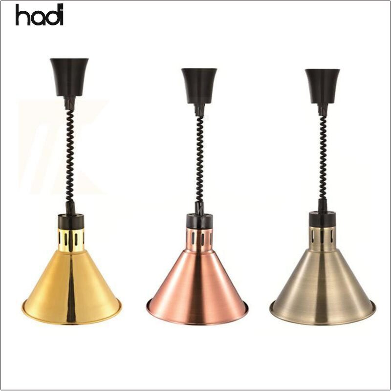 Food Warmer Lamp Manufacturer - Modern Stainless Steel Heated Buffet Lamp