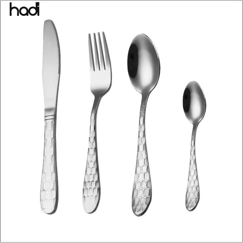 Cutlery Set Manufacturer - Luxury 18/10 Gold Plating 304 Stainless Steel