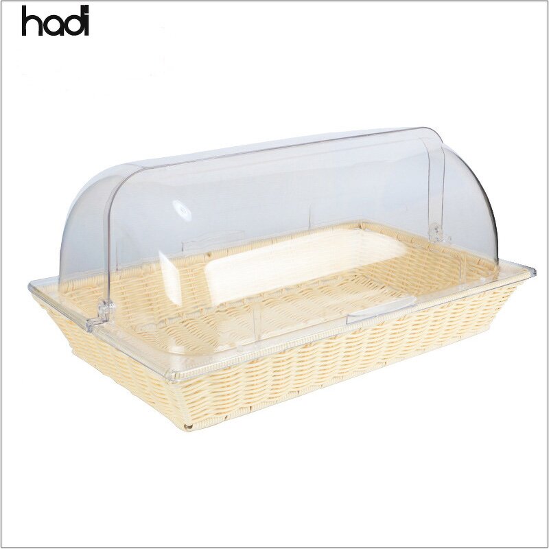Bread Basket Manufacturer - Cheap Wicker square Natural Woven Basket