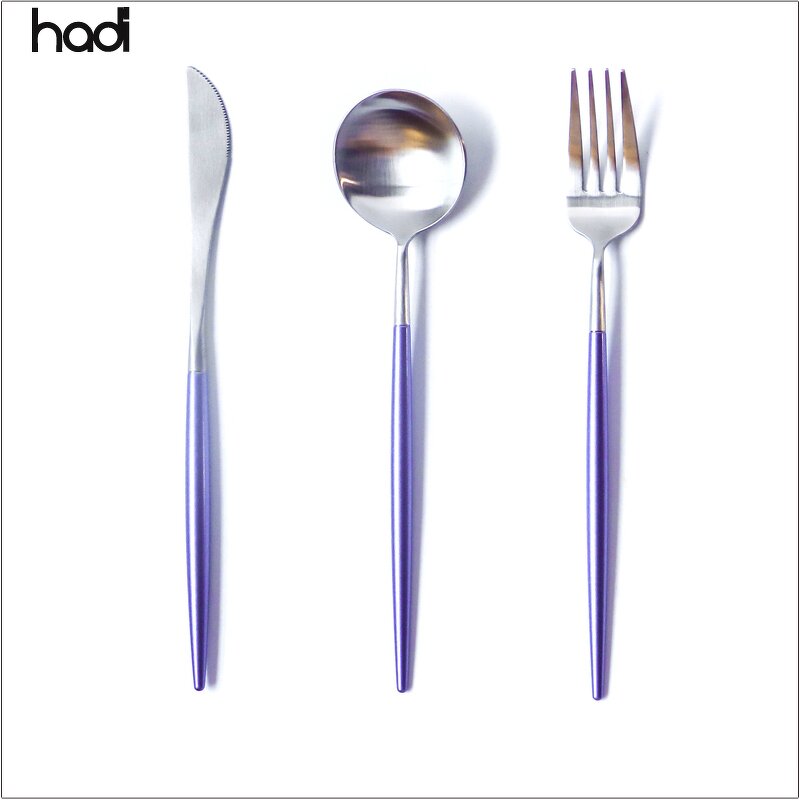 Cutlery Set Manufacturer - Commercial Gold Plated Stainless Steel Set