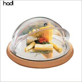 Bread Basket Manufacturer - High Quality Large Round Wooden Serving