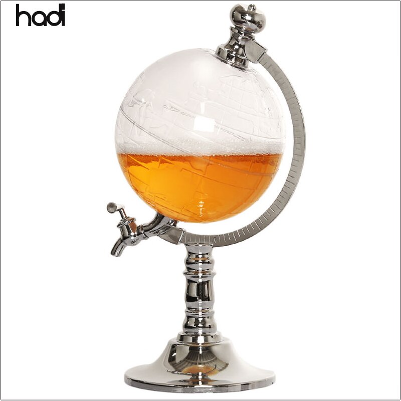 Beer Dispenser Manufacturer - Glass Round Table Top Draft Globe Tower
