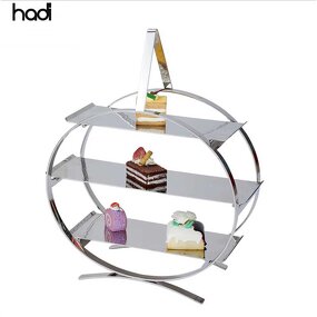 Cake Stand Manufacturer - Wholesale Fancy Hammered 3 Tier Dessert Stand