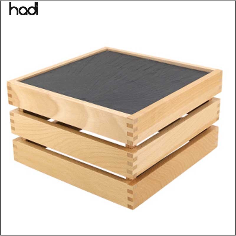 Buffet Riser Manufacturer - Arabic Dubai Multilayer Natural Beech Wood