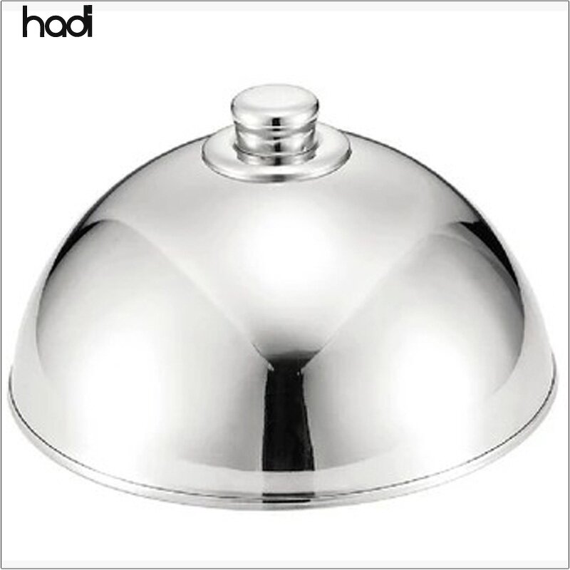 Food Cover Manufacturer - Kitchen Luxury Gold Round Stainless Steel Cover