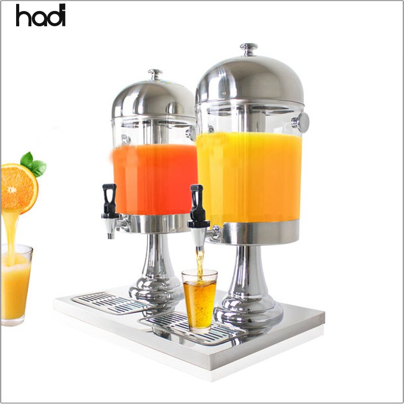Beverage Dispenser Manufacturer - Luxury Golden Carbonated 2 Tanks Hot Cold