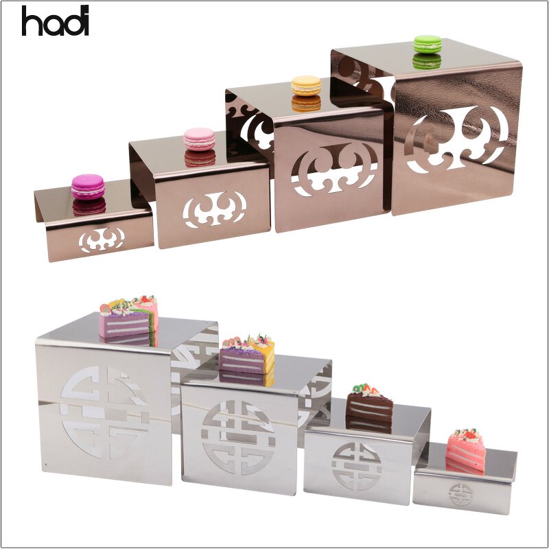 Sushi Stand Manufacturer - Dubai Modern Black Stainless Steel Elevation