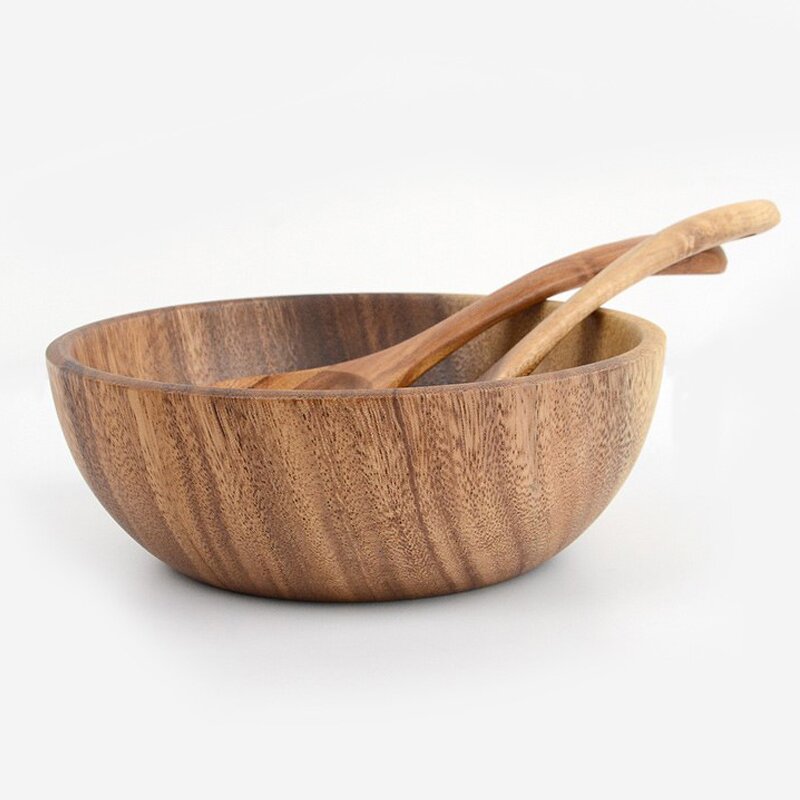 Wood Salad Bowl Manufacturer - Italian Eco Friendly Beech Mango Bowl