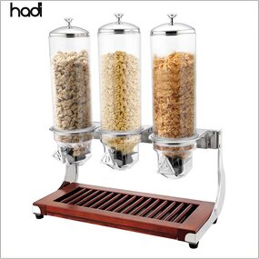 Cereal Dispenser Manufacturer - Hot Sell Modern Acrylic Bulk 3 Head