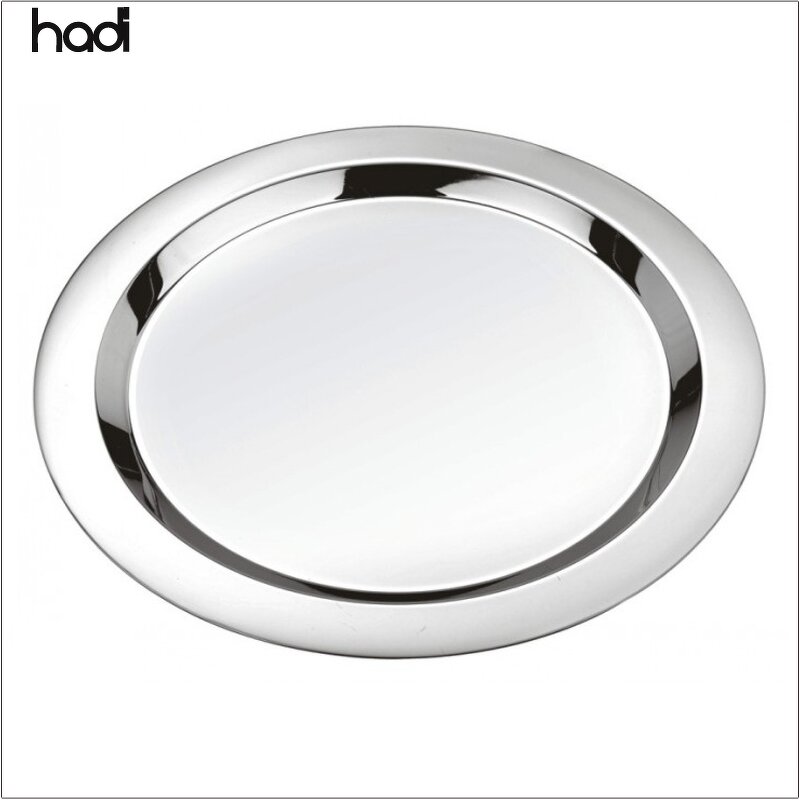 Serving Plate Manufacturer - Wholesale Arab Mirror Metal Plates Tray