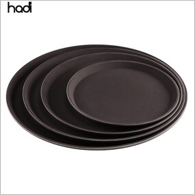 Serving Tray Manufacturer - Wholesale Plastic Anti Non-slip Round Tray