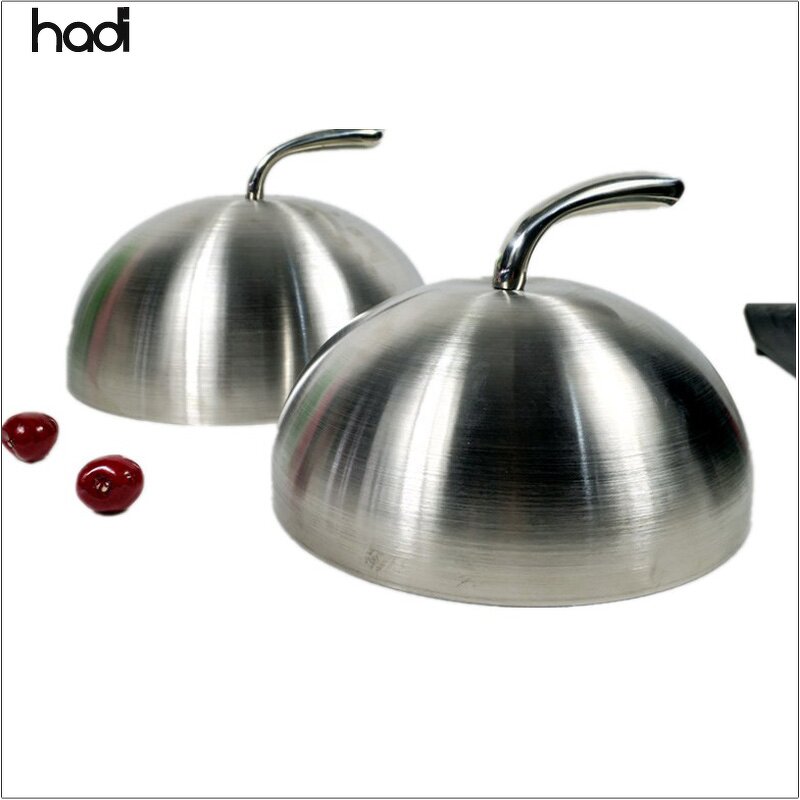 Food Cover Manufacturer - Kitchen Luxury Gold Round Stainless Steel Cover