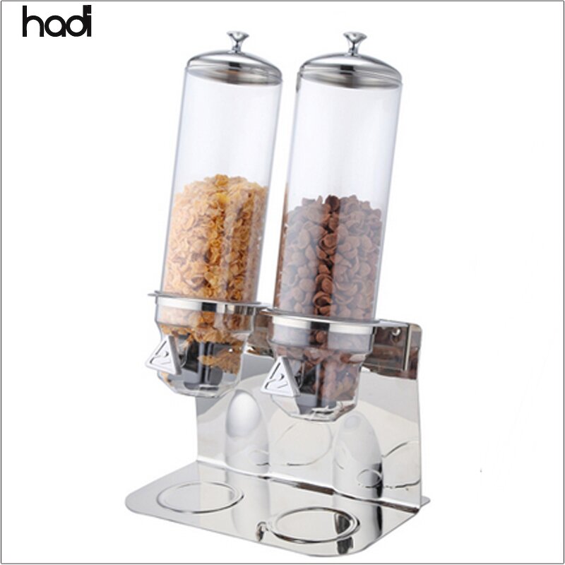 Cereal Dispenser Manufacturer - Stainless Steel Acrylic Bulk Triple