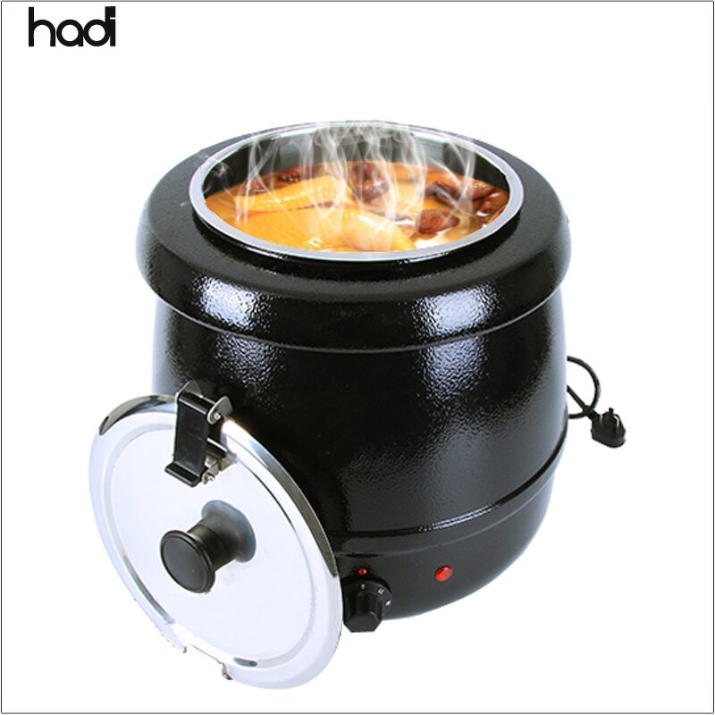 Soup Warmer Manufacturer - Hotel Electric Soup Heating Pot 11L Hydraulic
