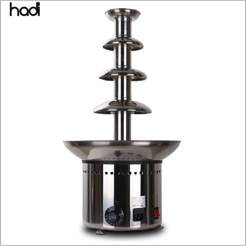 Chocolate Fountain Manufacturer - Luxury 4 Tier Stainless Steel Fountain