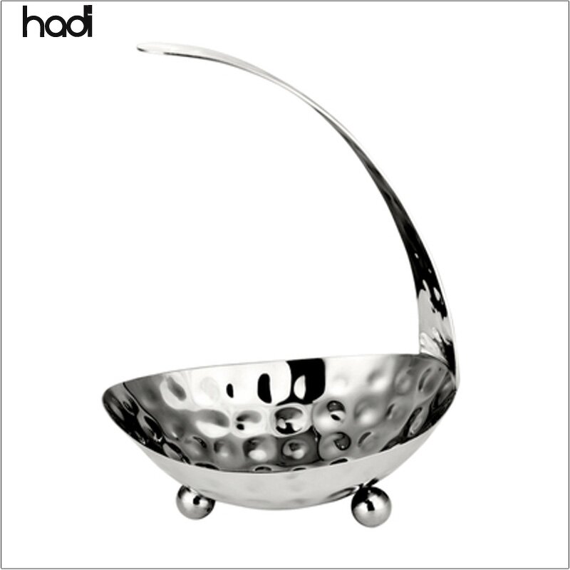 Fruit Bowl Manufacturer - Funky Stainless Steel Hammered Antique Bowl