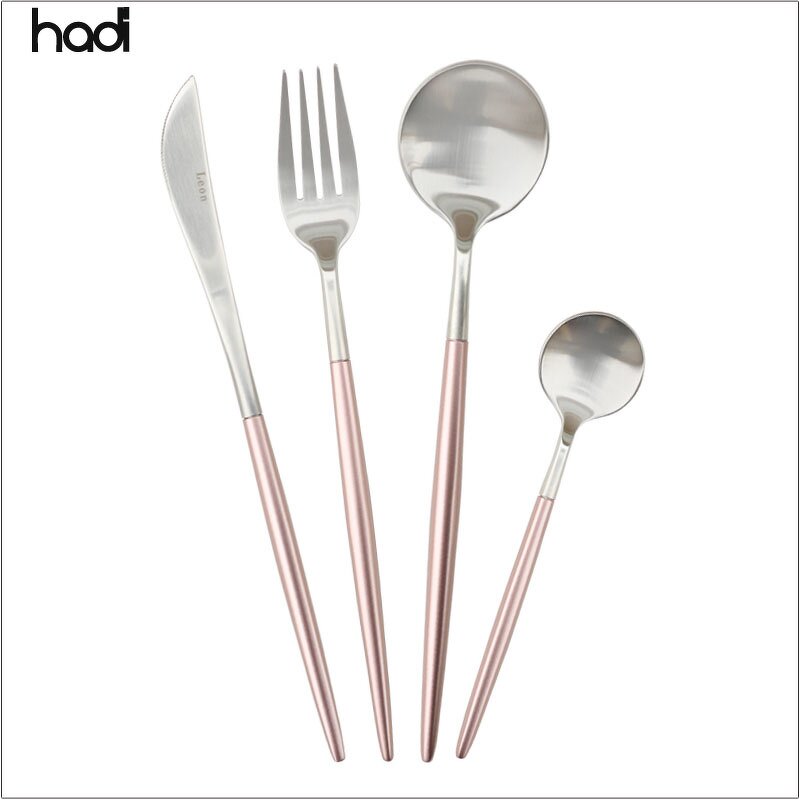 Cutlery Set Manufacturer - 18/10 Gold Wedding 304 Stainless Steel Set