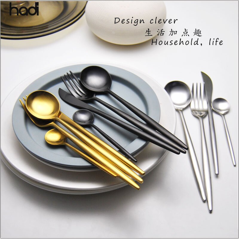 Dinnerware Set Manufacturer - Best Selling Silver Stainless Steel Set