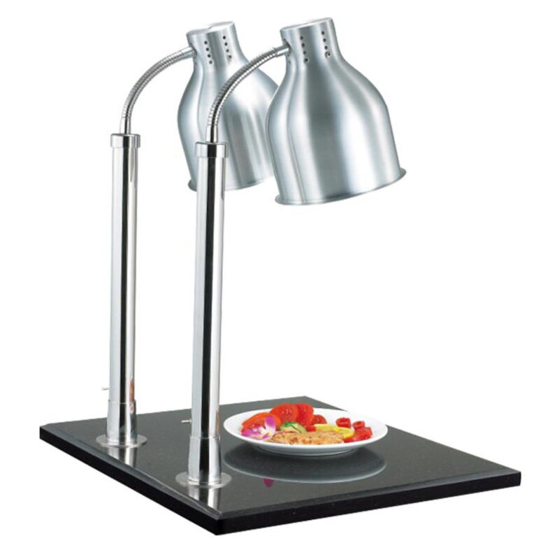 Carving Station Manufacturer - Stainless Steel with 2 Lamp 500W Warmer