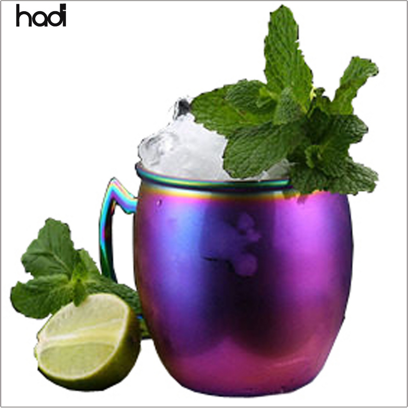 Moscow Mule Cup Manufacturer - Modern 304 Stainless Steel with Handle