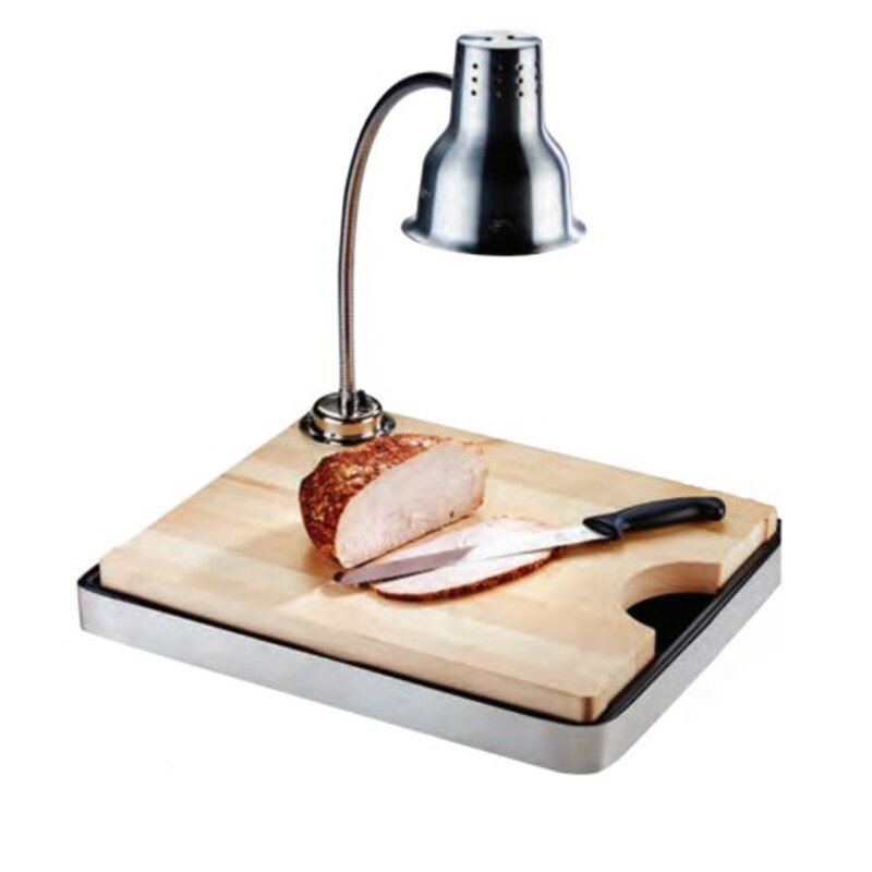 Food Warming Lamp Manufacturer - Hot Sale Gold Double Tanks Heat Lamp