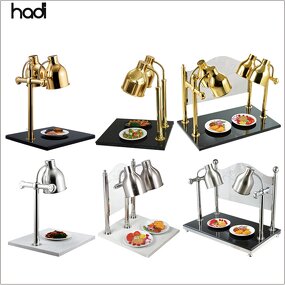 Heat Lamp Manufacturer - Buffet Stainless Steel Silver Gold Carving
