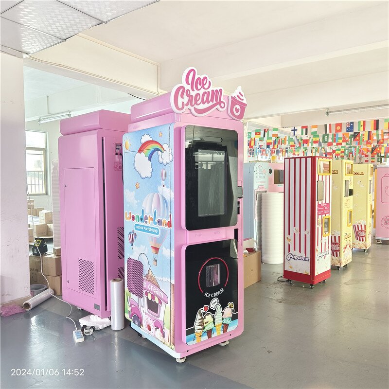 Coin Operated Ice Cream Machine Manufacturer - OEM/ODM Factory