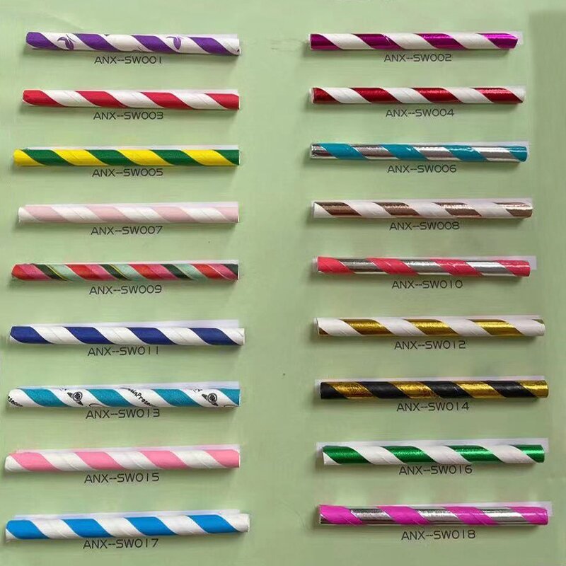 Straw Supplier - Glass Paper Plastic Straws OEM Custom