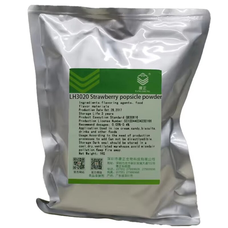 Popsicle Powder Manufacturer - Strawberry Premium for Homemade DIY