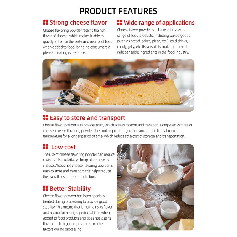 Cheese Flavor Supplier - High-Concentration Concentrate for Powder Use