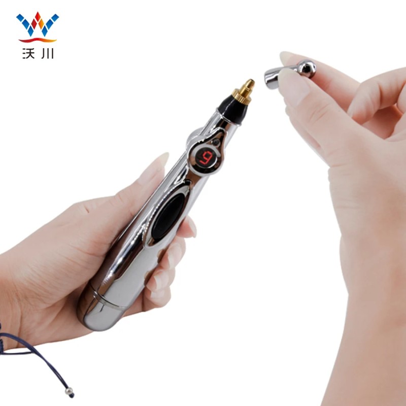Electronic Acupuncture Pen Pain-relieving Physiotherapy Pen Safe Acupuncture Meridian Energy Healing Massage Body Head Legs