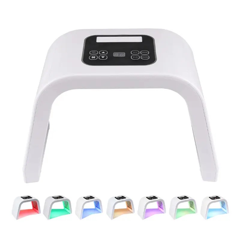Professional 7-color Pdt Facial Equipment Pdt Light-emitting Diode Facial Acne Elimination Beauty Care Phototherapy Machine